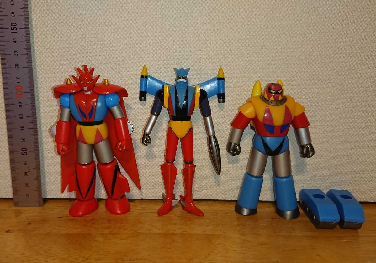 ゲッタードラゴン ゲッターライガー ゲッターポセイドン 高さ約11～12