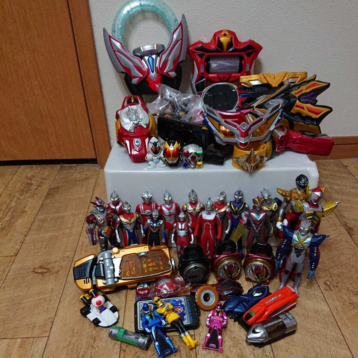 仮面ライダー、スーパー戦隊、ウルトラマンおもちゃ ジャンク 仮面ライダー スーパー戦隊 ウルトラマン 変身ベルト