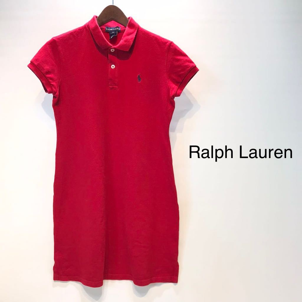 定番人気 Ralph Lauren ラルフローレン 半袖 鹿の子 ポロシャツ ワンピース ポロワンピ レディース Xl サイズ 赤 レッド ワンポイント 刺繍 の落札情報詳細 ヤフオク落札価格情報 オークフリー スマートフォン版