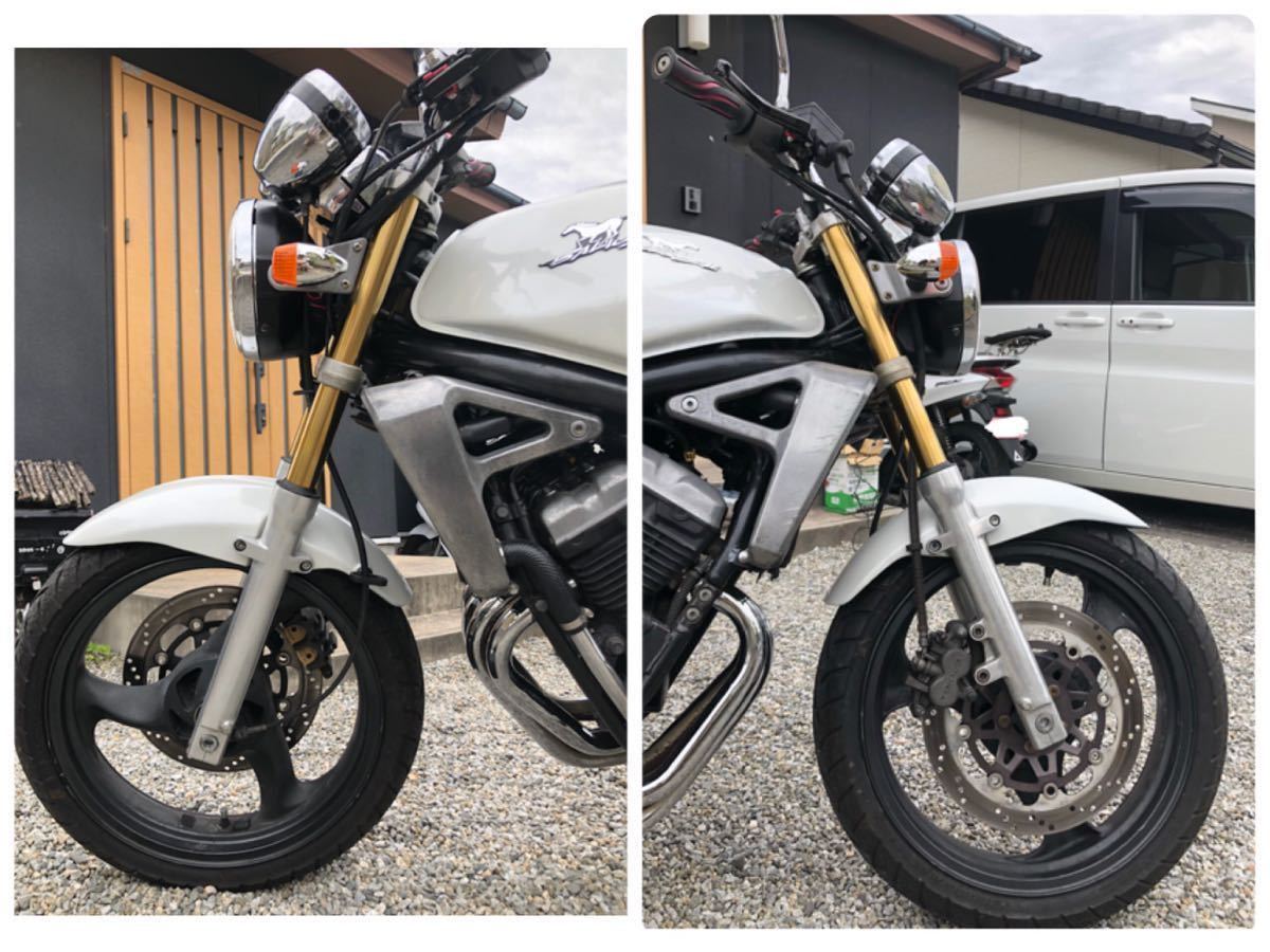 個人出品 バリオス2 パールホワイトに全塗装で綺麗です。機関良好