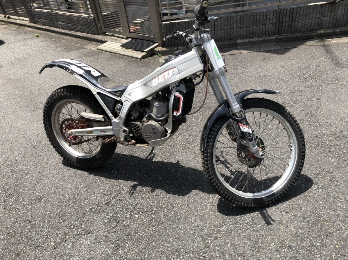トライアル バイク ベータ ゼロ 部品取り、不動車
