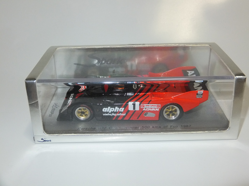 新品】限定500台 スパーク 1/43 Porsche 962 C #1 winner 500kms of