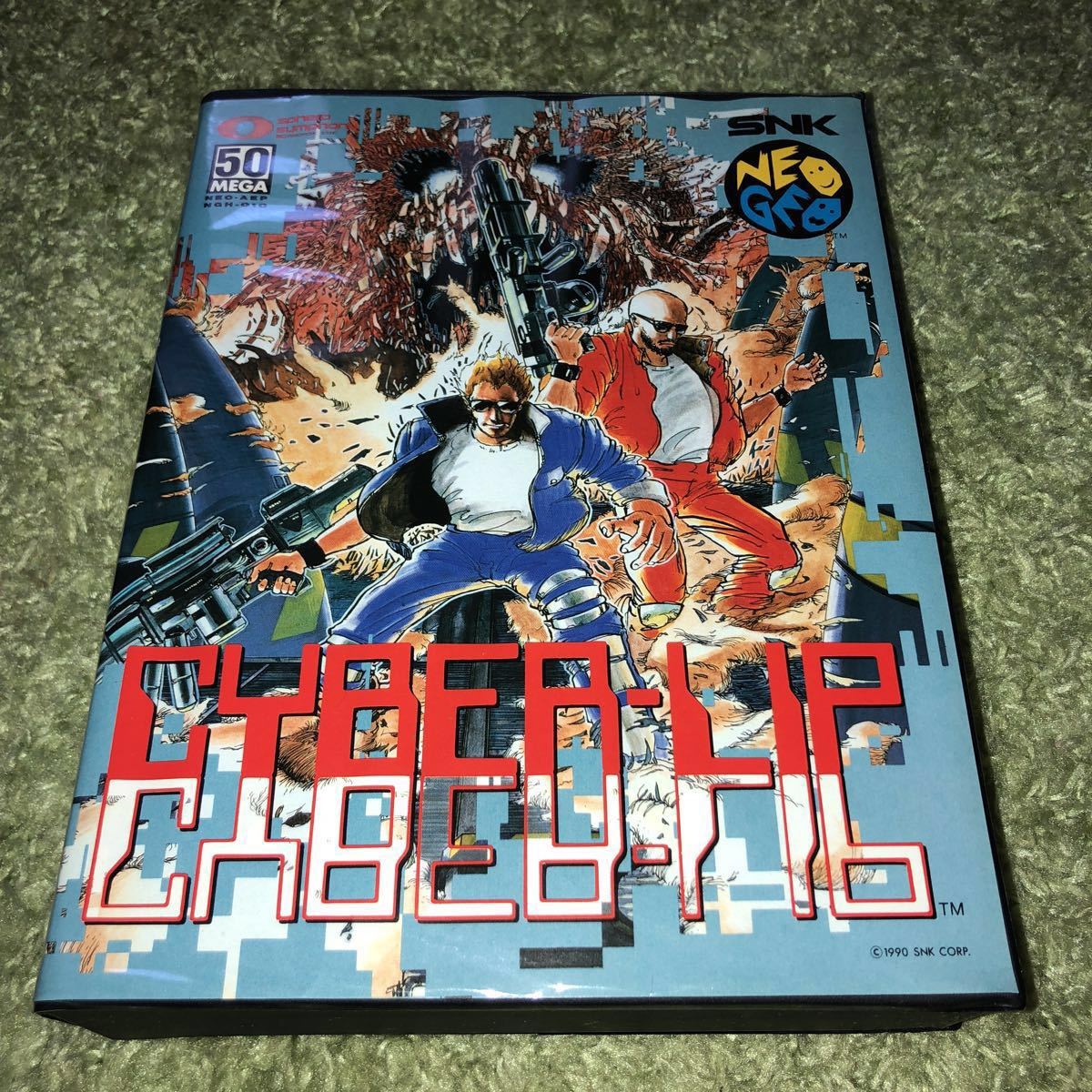 Neogeo Cyber Lip ソフト 箱 説明書 付き ネオジオ Rom カセット ロム サイバーリップ の落札情報詳細 ヤフオク落札価格情報 オークフリー スマートフォン版