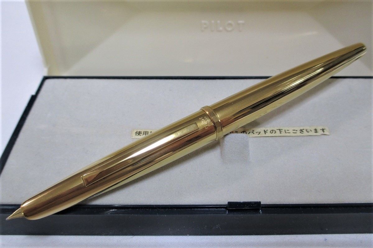 新品】パイロット ビンテージ キャップレス/C-1000GW 14Kニブ 22K AGM