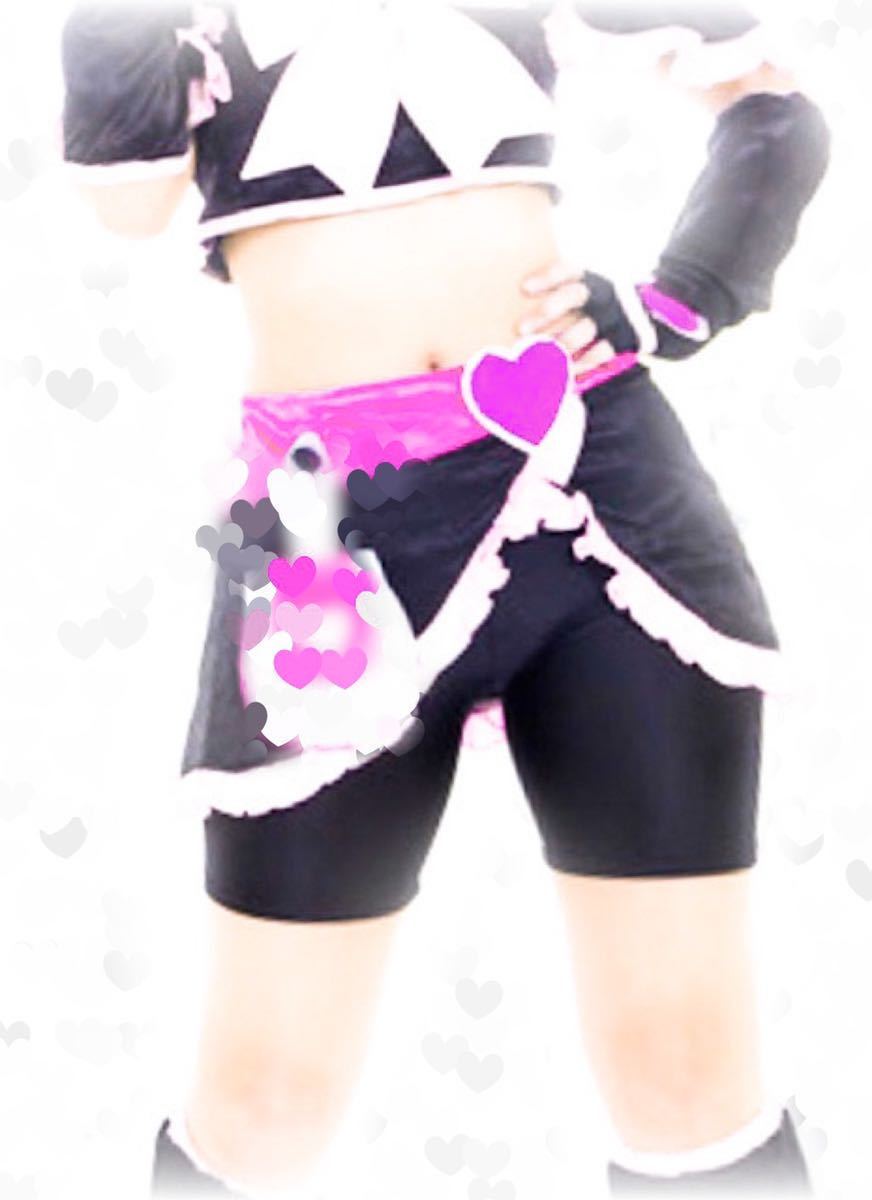 ふたりはプリキュア Max Heart キュアブラック コスプレ衣装 美墨なぎさ ミニスカート スパッツ フェチ コミケ C97 ストフェス の落札情報詳細 ヤフオク落札価格情報 オークフリー スマートフォン版
