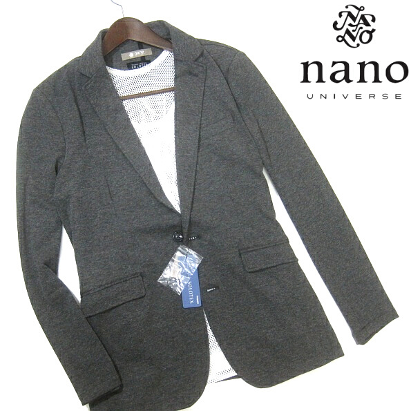 新品 新品 春物 ナノユニバース 鹿の子 カノコ テーラードジャケット グレー Nano Universe Lサイズ メンズ ソロテックス 未使用 灰 の落札情報詳細 ヤフオク落札価格情報 オークフリー スマートフォン版