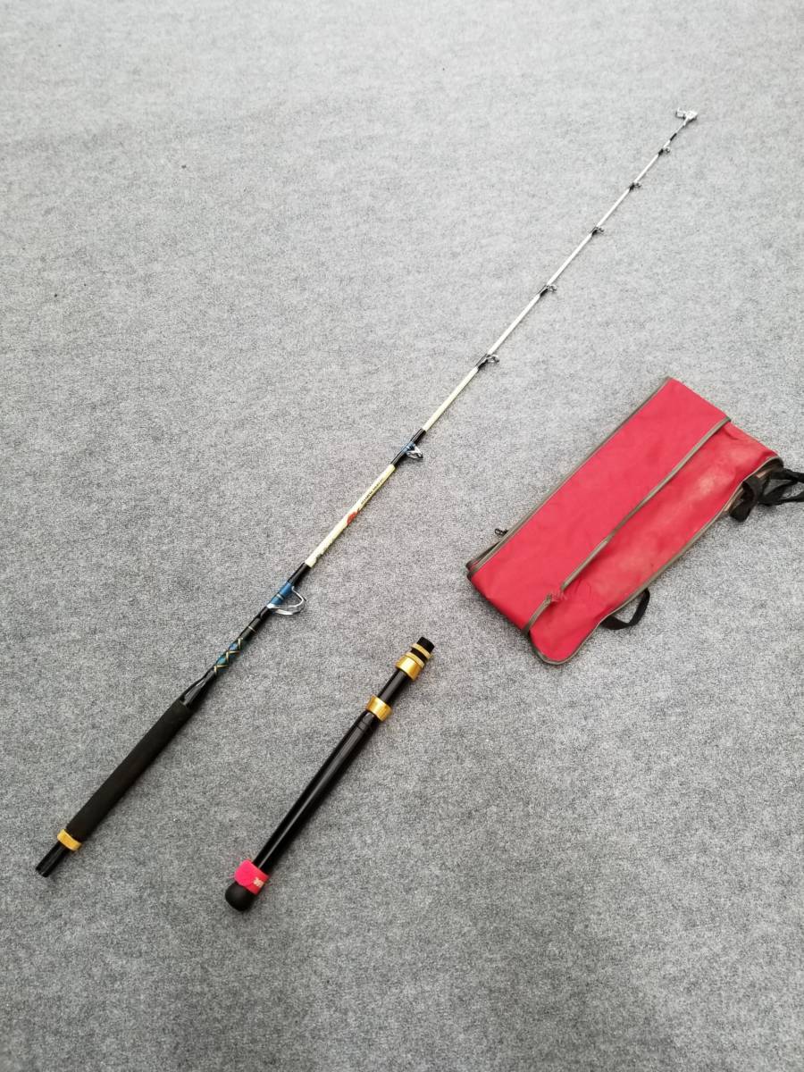1円～釣竿 alpha tackle HEAD QUARTER 50 LBS FIGHT 中古品 35 ヘッド