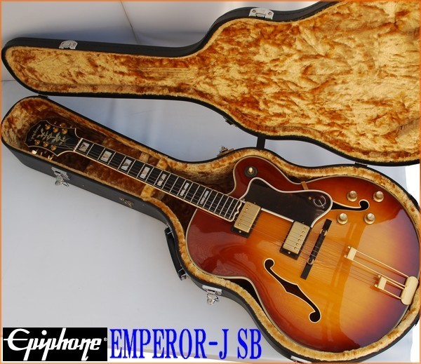 ☆希少【 Epiphone / エピフォン エレアコギター EMPEROR-J 】SB サン