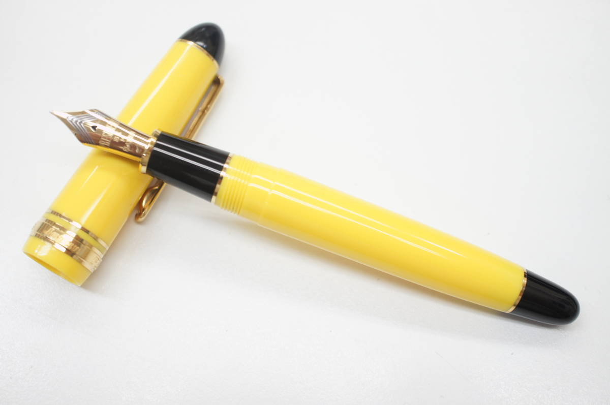 プラチナプレジデントイエロー万年筆M