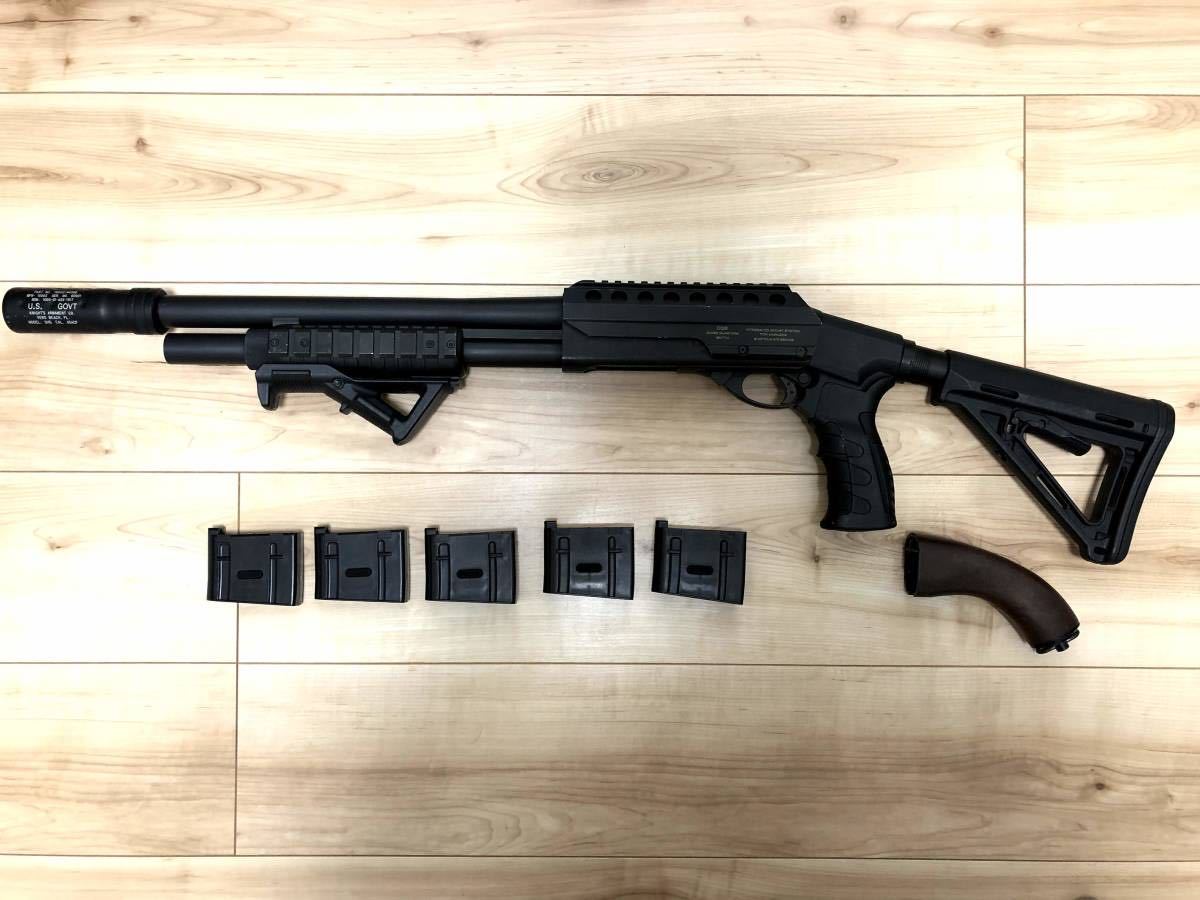 マルゼン Ca870 エアーコッキング ショットガン ロングレンジカスタム 中古 の落札情報詳細 ヤフオク落札価格情報 オークフリー スマートフォン版