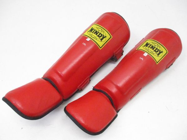 WINDY レッグプロテクター赤Lサイズ