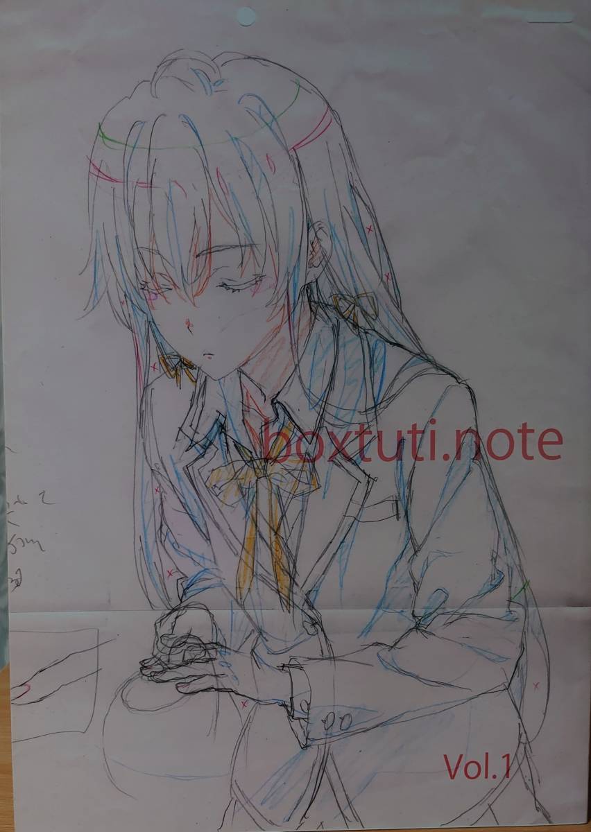 C 太古の月 Boxtuti Note やはり俺の青春ラブコメはまちがっている 続 俺ガイル 田中雄一 アニメーター スタッフ本 初版 原画集 の落札情報詳細 ヤフオク落札価格情報 オークフリー スマートフォン版