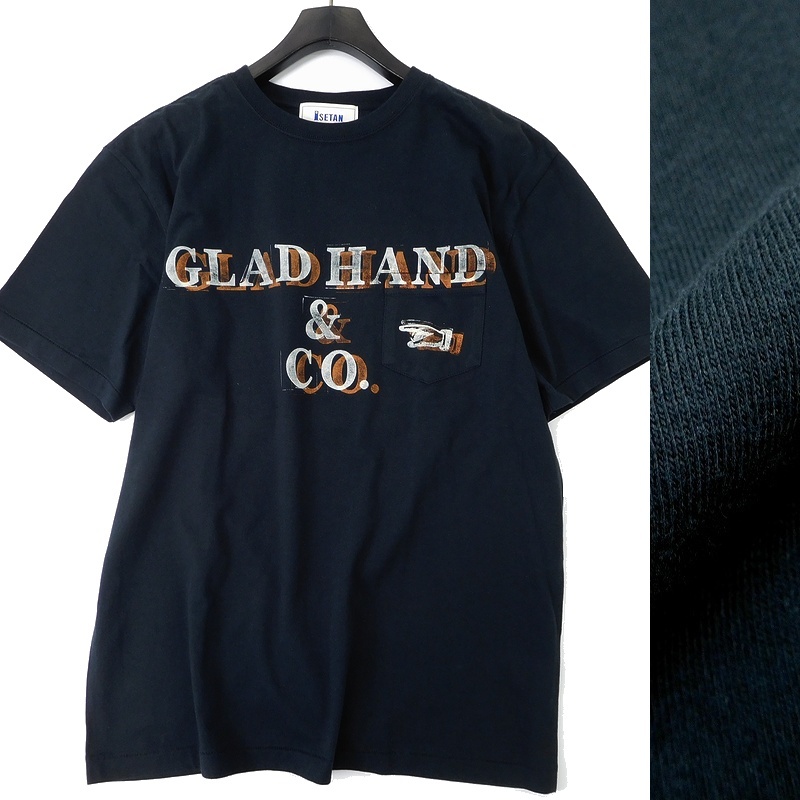 GLAD HAND ハンドペイントシャツ