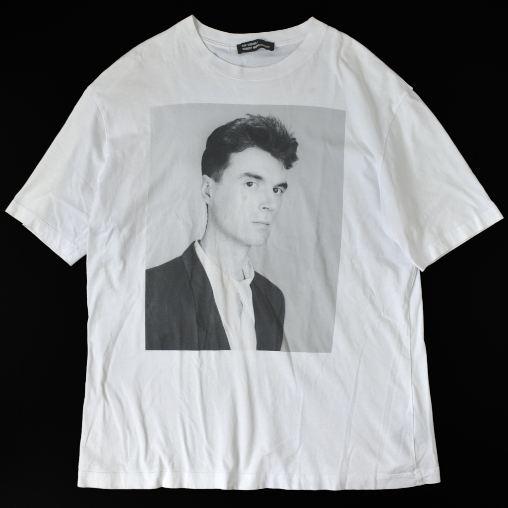 イタリア製 RAF SIMONS ラフシモンズ ROBERT MAPPLETHORPE コラボ