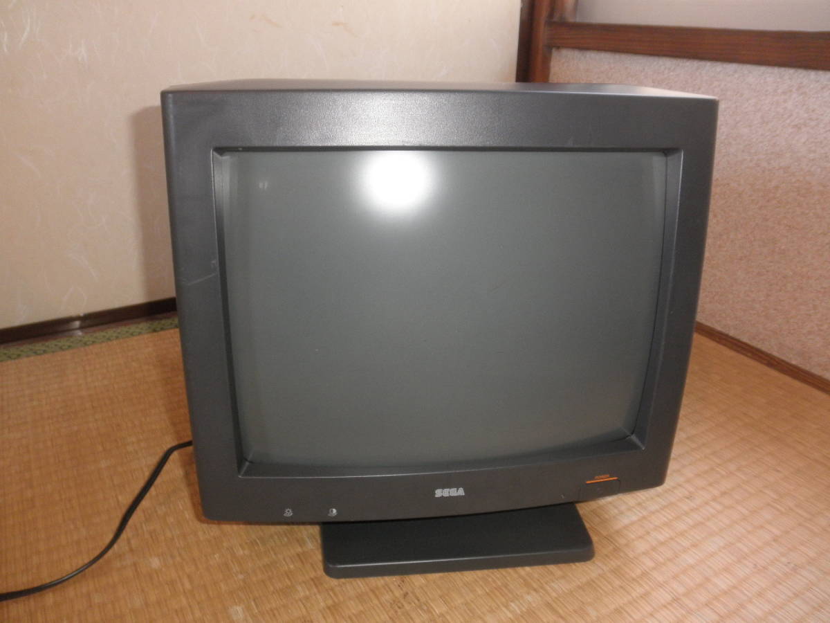 SEGA TERADRIVE HTR-2200 14インチモニター 中古 ジャンク扱い
