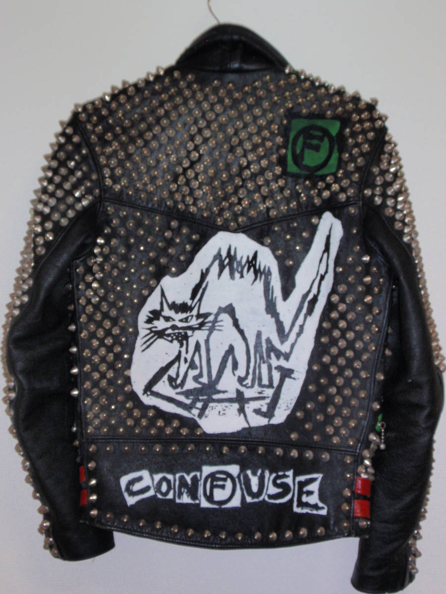 666/ライダース/ロンジャン/ルイスレザー/鋲ジャン/swankys/confuseの