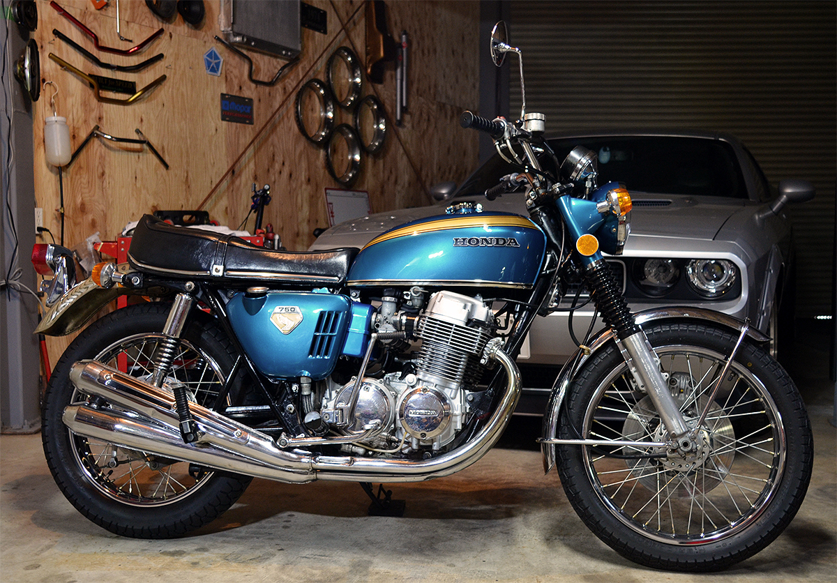 cb750four K0 国内物 昭和45年 キャンディゴールド（1970年型 