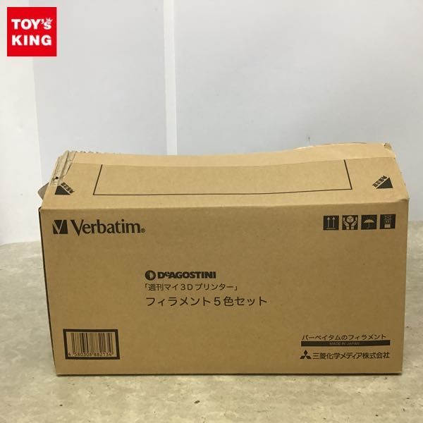 1円 内袋未開封 デアゴスティーニ 週刊マイ3dプリンター フィラメント 5色セット Deagostini Verbatim の落札情報詳細 ヤフオク落札価格情報 オークフリー スマートフォン版