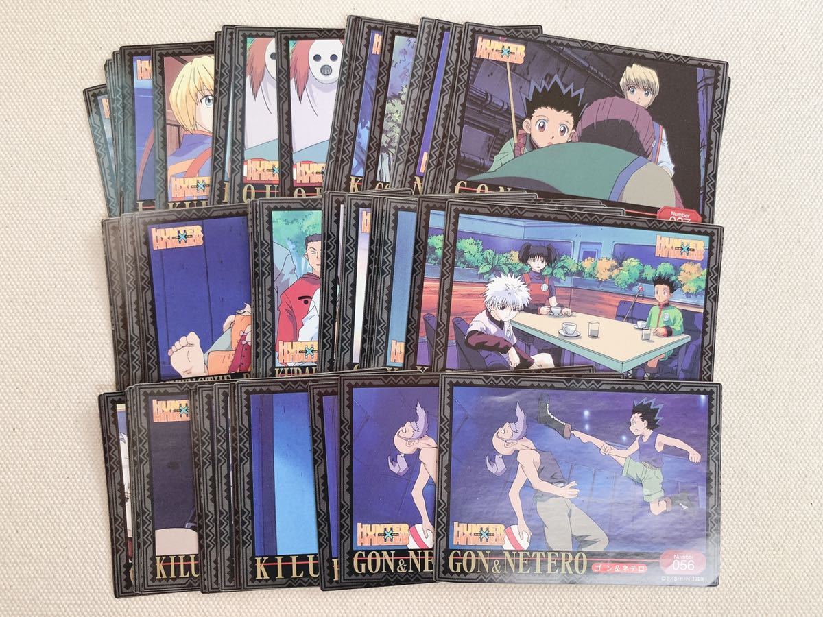 100円スタート ハンター ハンター ステッカー61枚セット ゴン キルア クラピカ レオリオ ヒソカ サトツ メンチ ブハラ ネテロ会長 の落札情報詳細 ヤフオク落札価格情報 オークフリー スマートフォン版