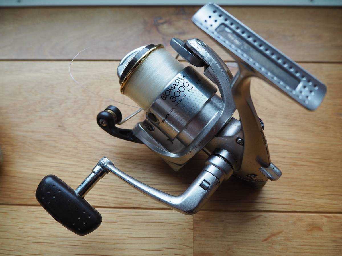 送料込み 00バイオマスター3000 03ナビ 1500 シマノ スピニングリール セット シーバスやエギングに ライトジギング テンヤ ライン付き の落札情報詳細 ヤフオク落札価格情報 オークフリー スマートフォン版