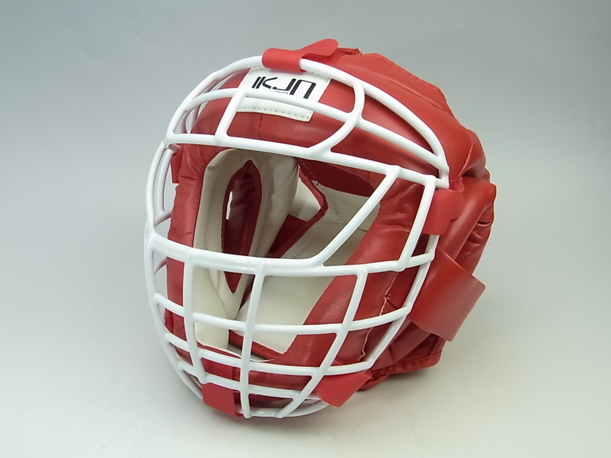 JKJO ヘッドガード　Lサイズ　フェイスシールド付 JKJOヘッドガードLサイズ‼️美品フェイスシールド付き‼️ 空手ヘッド