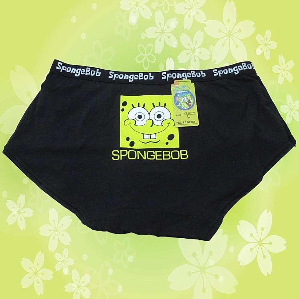 新品 キャラショーツ Spongebob レディースl ヒップ92 100cm 2枚 の落札情報詳細 ヤフオク落札価格情報 オークフリー スマートフォン版