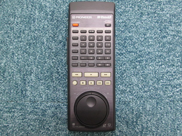 良品】Pioneer CU-HLD002 LDプレーヤー HLD-X0用リモコン パイオニアの