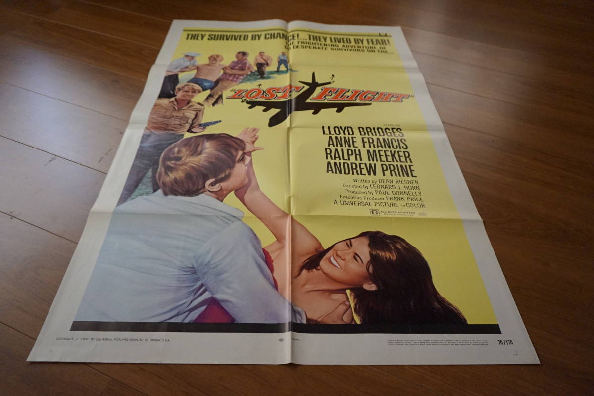 Usaオリジナル劇場用１シート ロイド ブリッジス アン フランシス ラルフ ミーカー 恐怖のジェット旅客機 の落札情報詳細 ヤフオク落札価格情報 オークフリー スマートフォン版