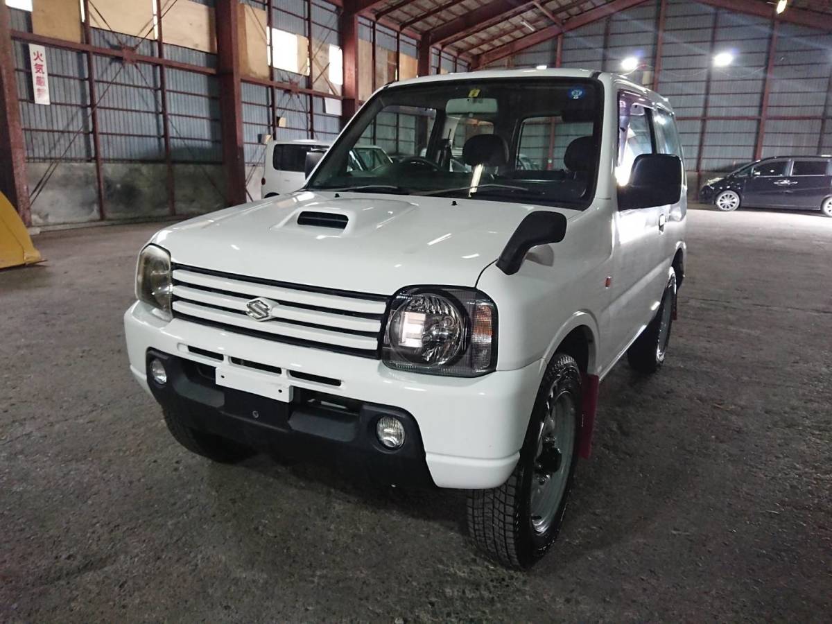 山形発 4wd 03年式 スズキ ジムニー Xg ターボ Ta Jb23w ホワイト At オートマ 軽自動車 予備検査付 格安中古車1万円スタート の落札情報詳細 ヤフオク落札価格情報 オークフリー スマートフォン版