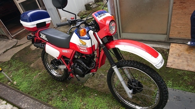 ホンダ Xl125r パリダカ レストア済み 希少 実動車 おまけ付き の落札情報詳細 ヤフオク落札価格情報 オークフリー スマートフォン版