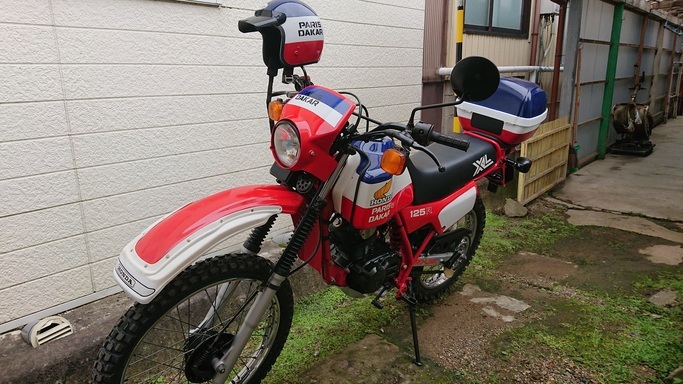 ホンダ Xl125r パリダカ レストア済み 希少 実動車 おまけ付き の落札情報詳細 ヤフオク落札価格情報 オークフリー スマートフォン版
