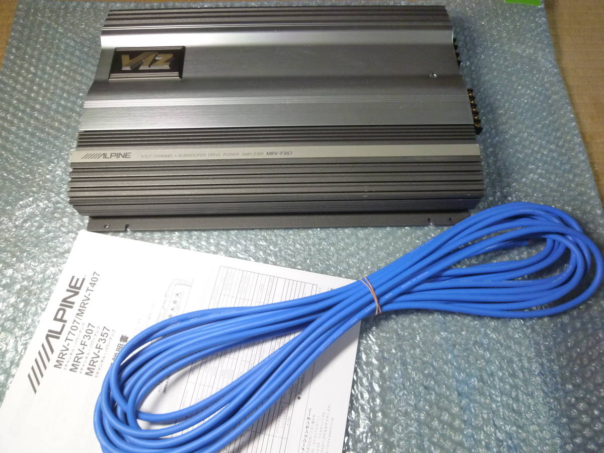 車載動作確認済 10日間保証 アルパイン Alpine Mrv F357 5chローディストーションパワーアンプ 4 3 2ch Subwoofer カナレ4s6高級sp K15m の落札情報詳細 ヤフオク落札価格情報 オークフリー 車載動作確認済 10日間保証 アルパイン Alpine Mrv F357 5chローディストーションパワーアンプ 4 3 2ch Subwoofer カナレ4s6高級sp K15m の落札情報詳細 ヤフオク落札価格情報 オークフリー