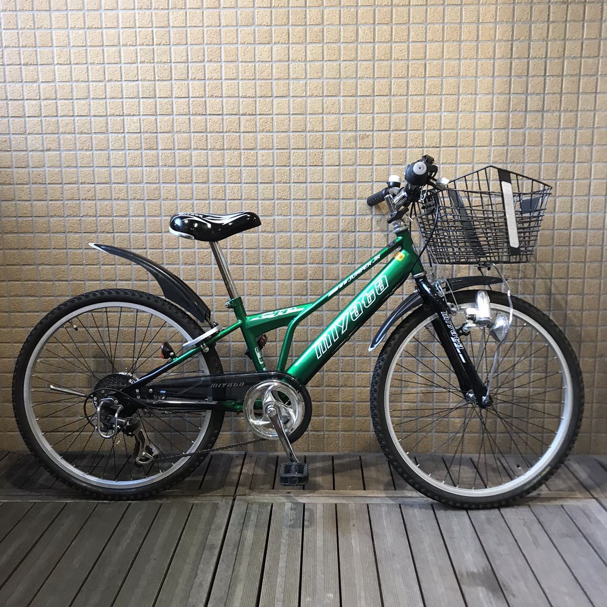 ❮ヴィンテージ❯miyata[ミヤタ]SunRose 24吋 ファミリーサイクル ヴィンテージ❯miyata[ミヤタ]SunRose 24吋 ファミリーサイクル