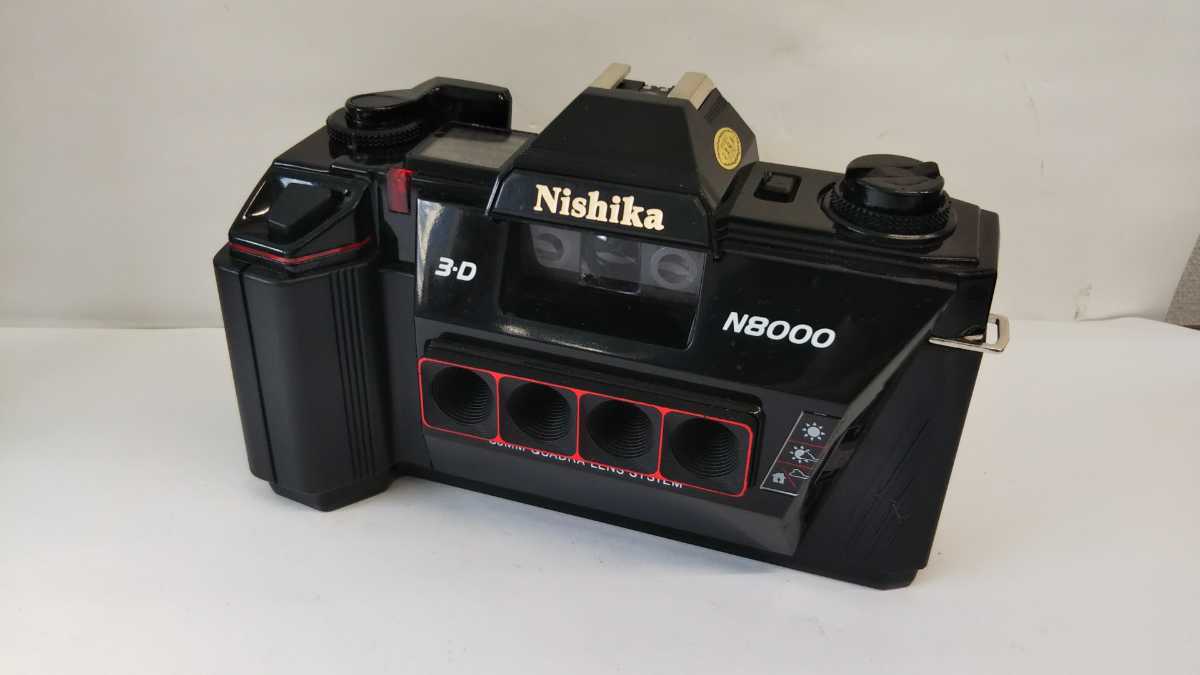 希少品 Nishika ニシカ N8000 3 D 多眼カメラ フィルムカメラ 3dカメラ の落札情報詳細 ヤフオク落札価格情報 オークフリー スマートフォン版