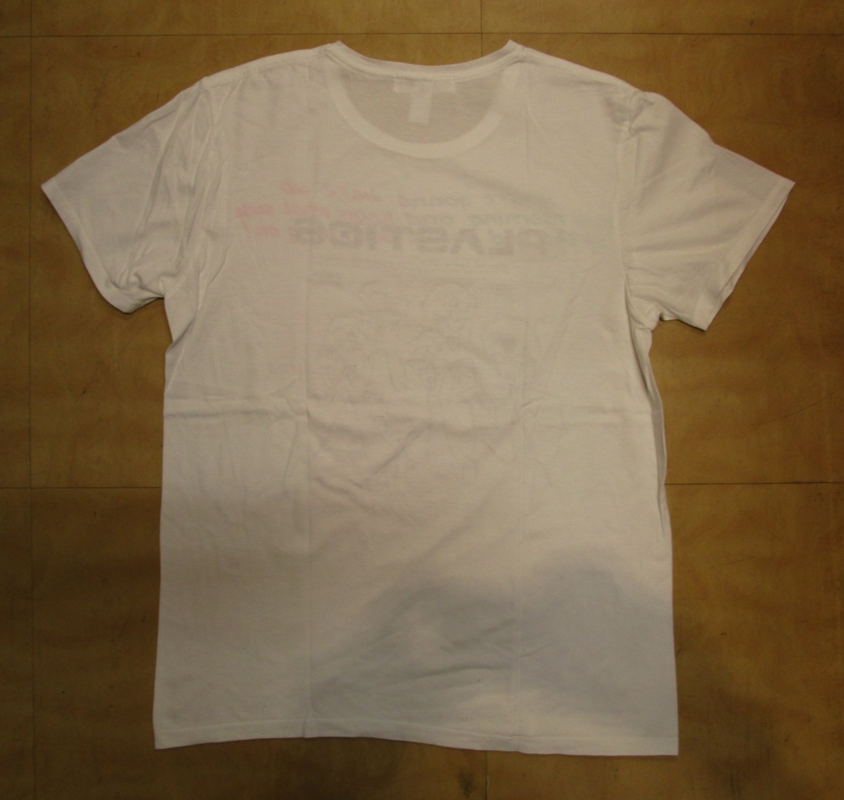 ☆PLASTICS プラスチックス (ホワイト) 古着Tシャツ A STORE ROBOT (XL