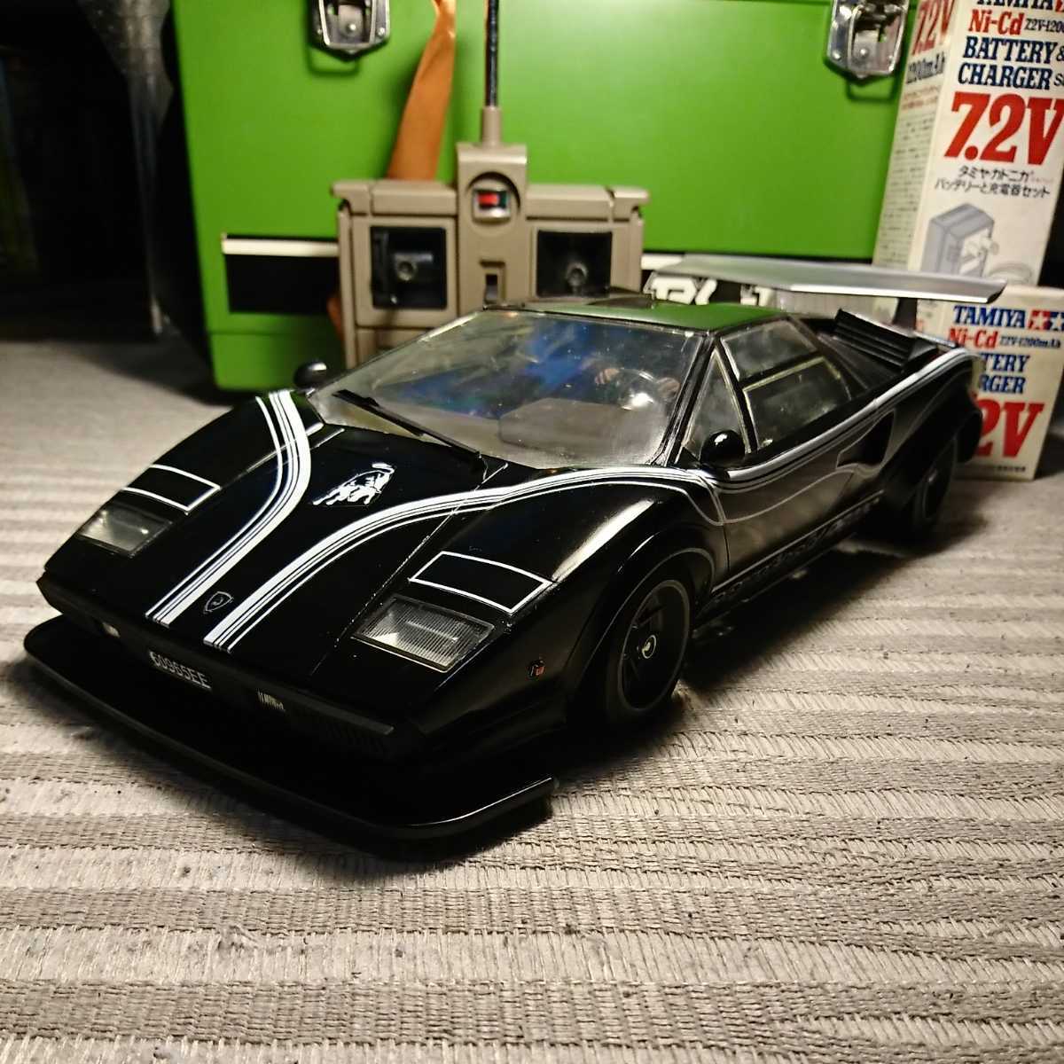 タミヤラジコン　カウンタック　ビンテージ　レトロ　ジャンク タミヤラジコン カウンタック ビンテージ レトロ ジャンク タミヤ