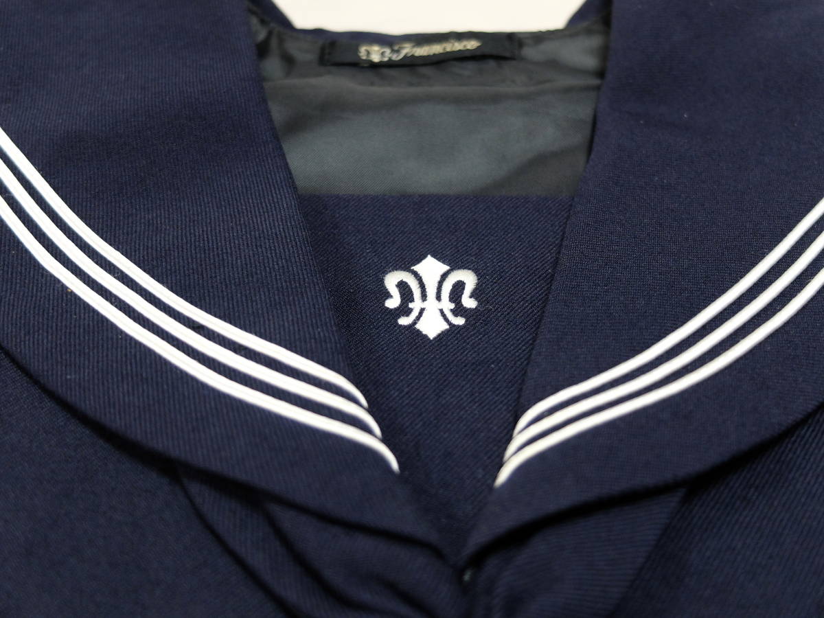 ○湘南白百合学園中学・高等学校 冬セーラー服（大きめ