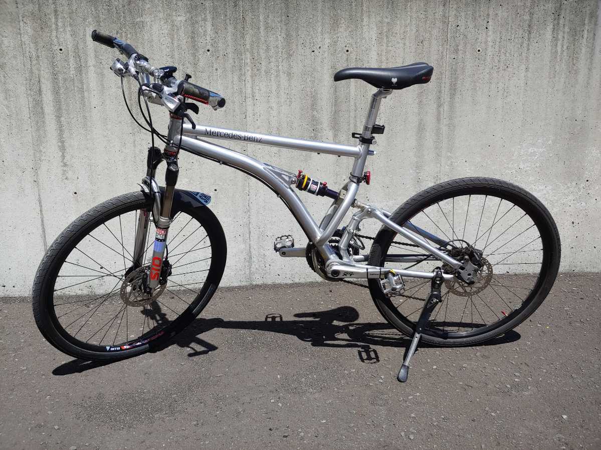 本体 部品で定価60万円 メルセデス ベンツ Mtb 折りたたみ自転車 フォールディング フルサスペンション マウンテンバイク の落札情報詳細 ヤフオク落札価格情報 オークフリー スマートフォン版