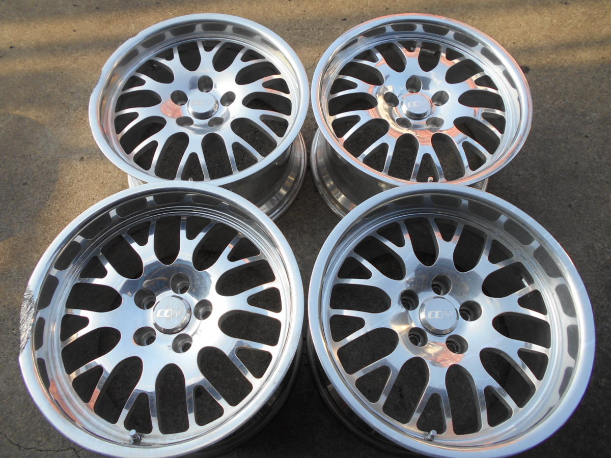 希少 深リム Pcd1 65 Ccw アメリカ鍛造 10j 約 42 11j 約 38 ハブ約71 4本セット 中古 アメ車 旧車 アメ鍛 の落札情報詳細 ヤフオク落札価格情報 オークフリー スマートフォン版