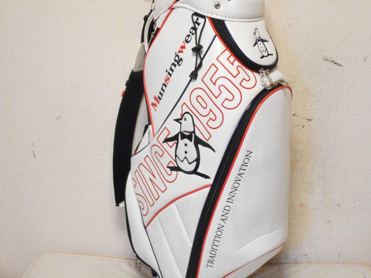 中古 超大人気 Munsing Wear 9 0型 軽量 アスリートスポーツカートバック Whxnvxred の落札情報詳細 ヤフオク落札価格情報 オークフリー スマートフォン版