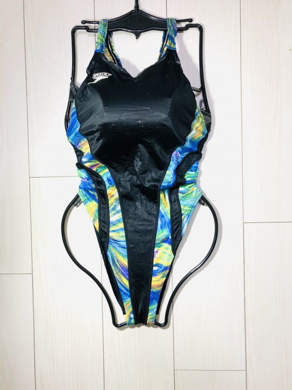 スピード 女子競泳 Gスーツ アクアブレード ウロコ柄 旧ミズノ製 L