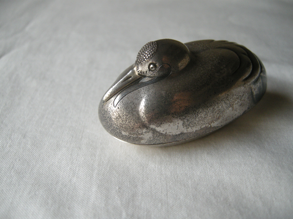 ボンボニエール 皇室 御下賜品 昭和43年 新宮殿落成記念 棗型 鳳凰文