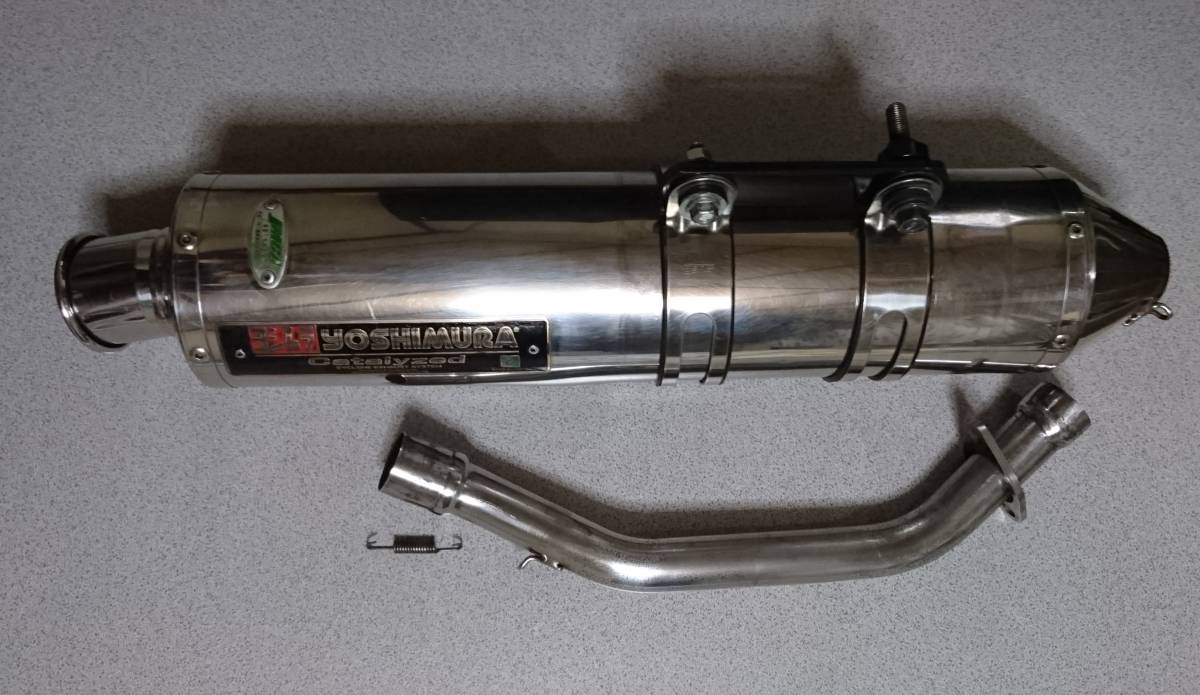 オートバイ マフラー　ヨシムラ　catalyzed JMCA ☆○YOSHIMURA/ヨシムラ サイクロン JMCA Catalyzed /HONDA ホンダ