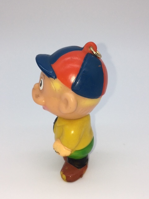 1960年代 少年画報社 怪物くん ソフビ人形 ペンダント 当時物