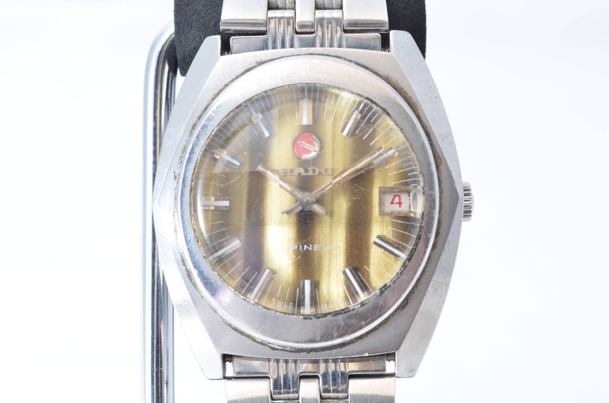 稼働品 ヴィンテージ RADO ラドー ALPINEUM アルピニューム 手