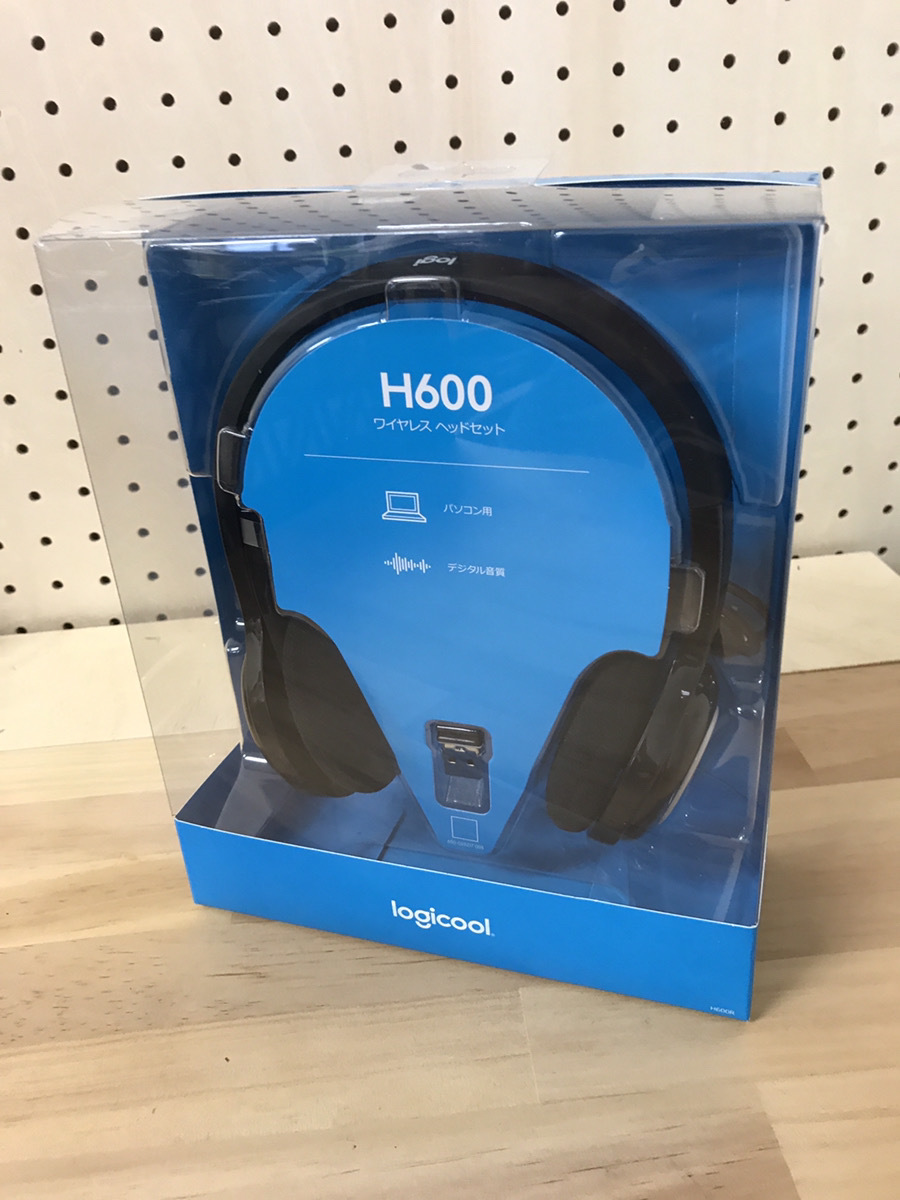 新品未使用未開封】Logicool H600R ワイヤレスヘッドセット ロジクール