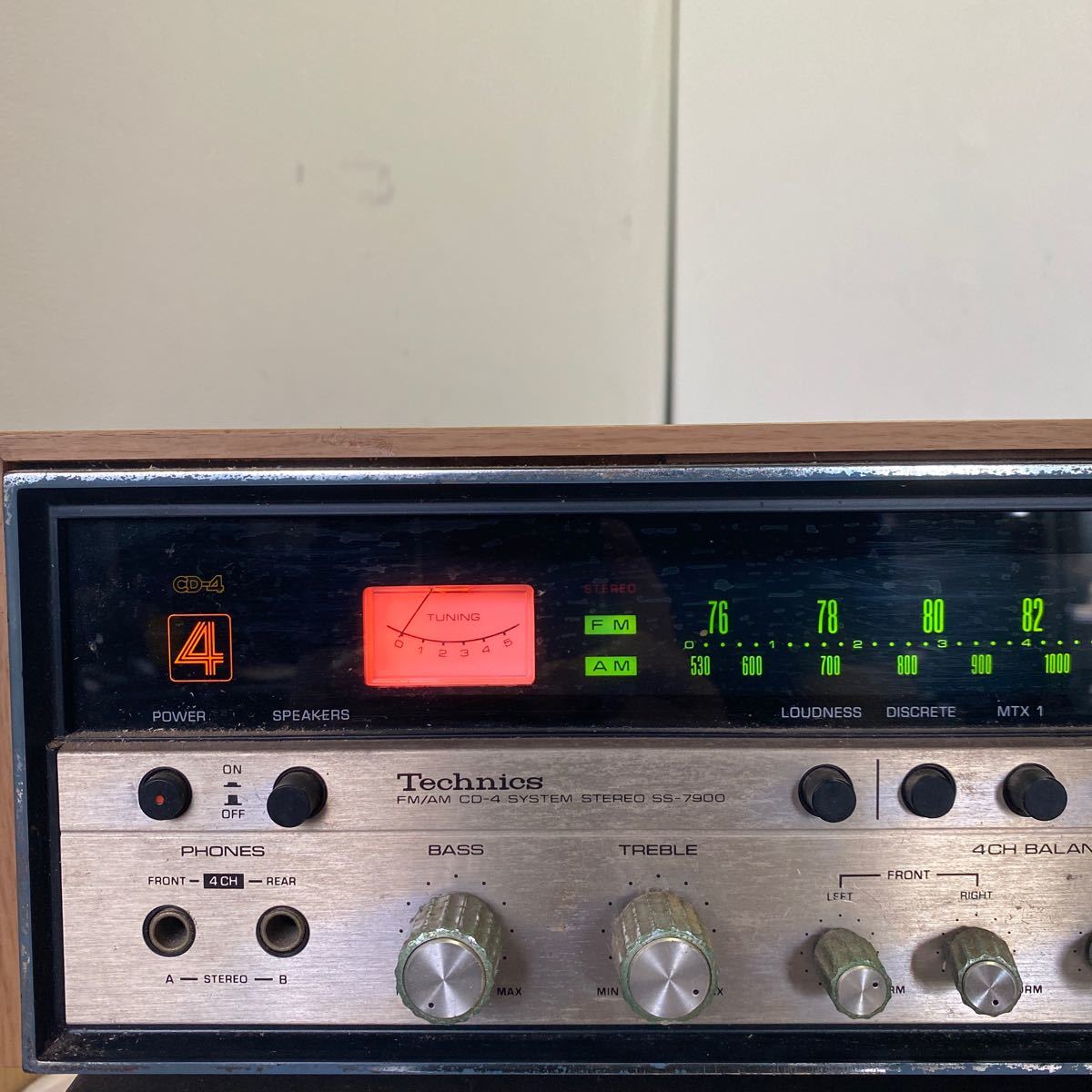 Technics【テクニクス】SC–8500 4チャンネル セパレートステレオ