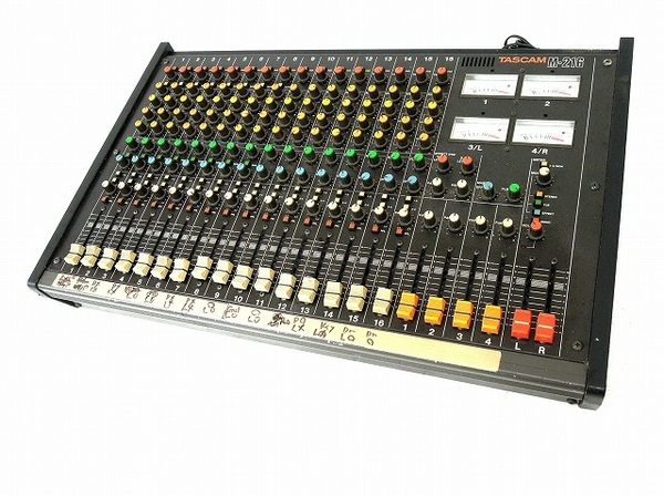 TASCAM M-216 アナログミキサー 16ch ビンテージ タスカム