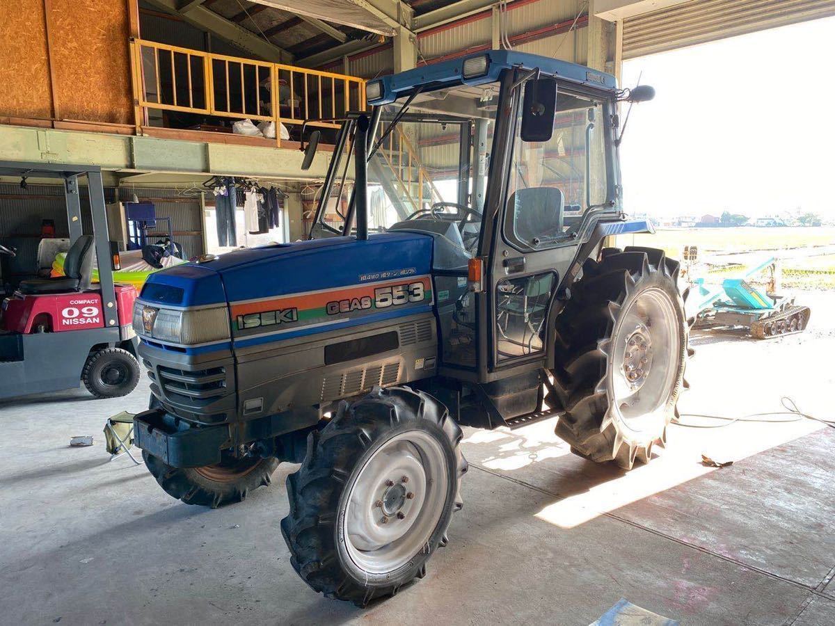 55馬力 ウイングハロー付 イセキ トラクター