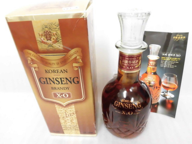 新品】未開栓 高麗人参酒 ジンセン XO 700ml 40% KOREAN GINSENG